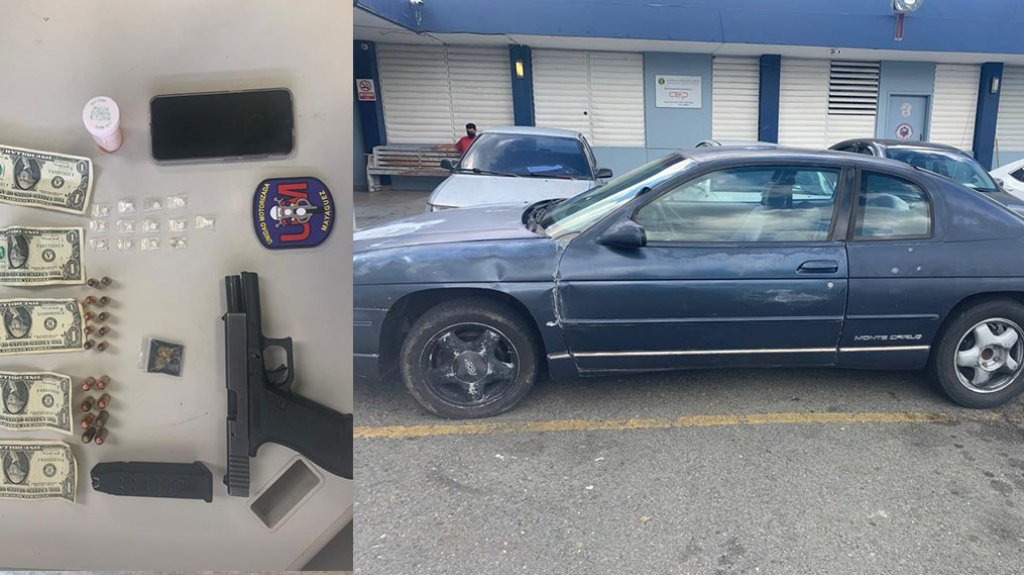  Arrestan a una pareja que transitaba por Mayag&uuml;ez sin marbete y una pistola 