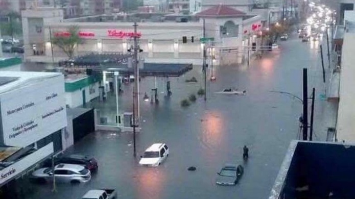 Video: Se inunda casi todo San Juan por fuertes lluvias  