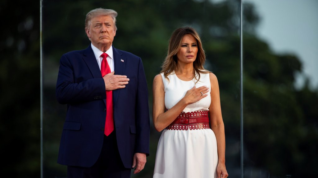  Trump y la primera dama Melania dan positivo por coronavirus 