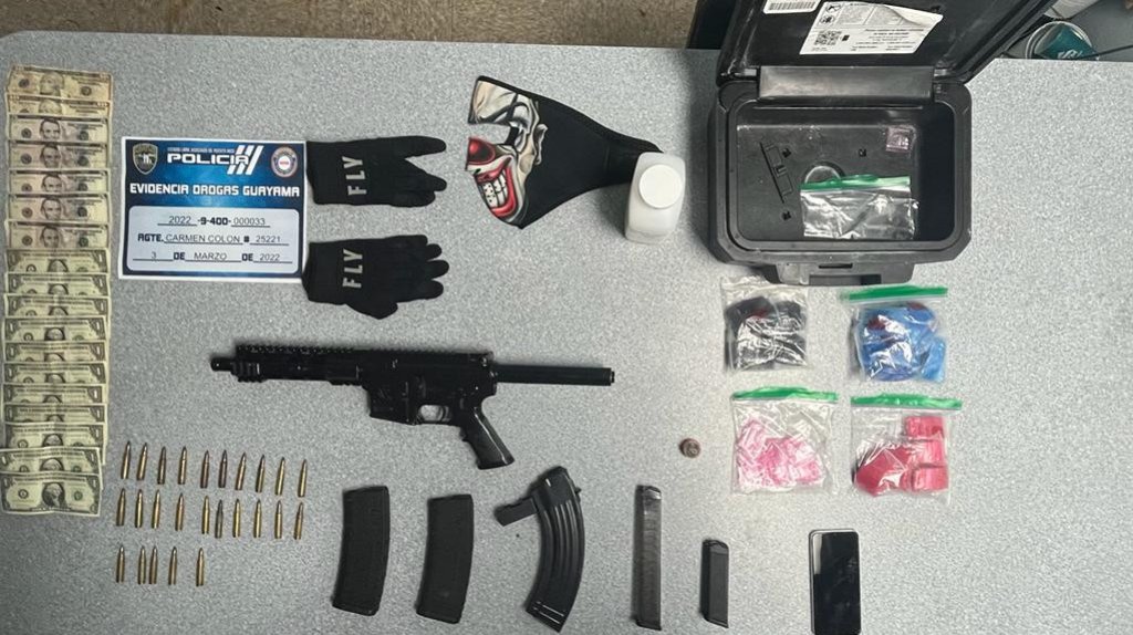  Arrestos por Ley de Armas en Guayama 