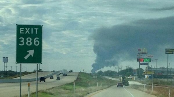 Se produce una gran explosiÃ³n de un oleoducto en Texas