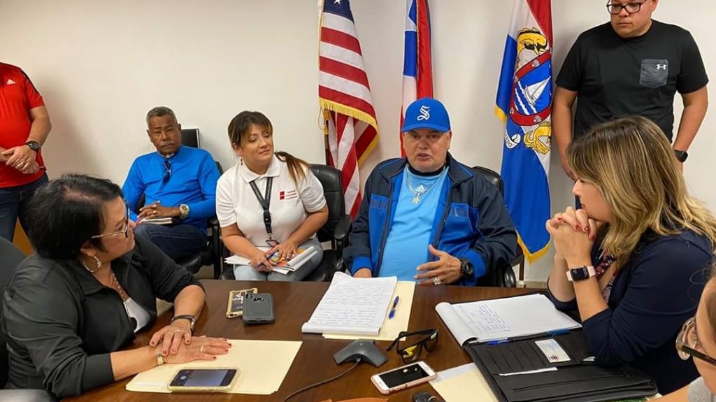  Revisa alcalde con su equipo plan de emergencia de Fajardo 