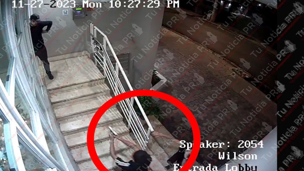  Video: C&aacute;mara captan momento en que &ldquo;Cacos&rdquo; armados asaltan a un ciudadano en Condado 