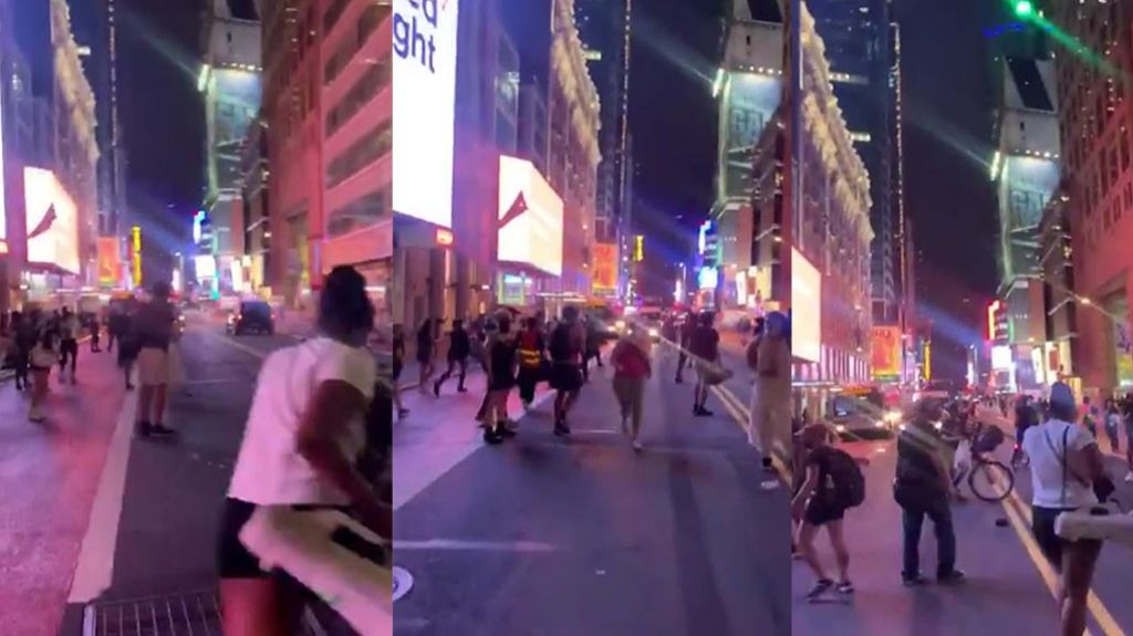  VIDEO: Auto arrolla a manifestantes pac&iacute;ficos que protestaban en Manhattan 