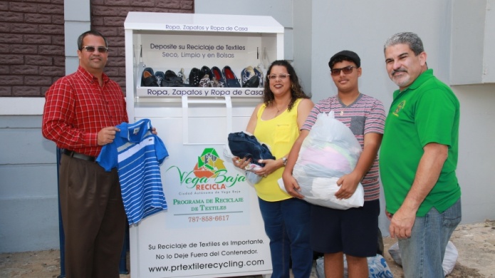 Ciudadanos de Vega Baja pueden reciclar ropa y textiles 