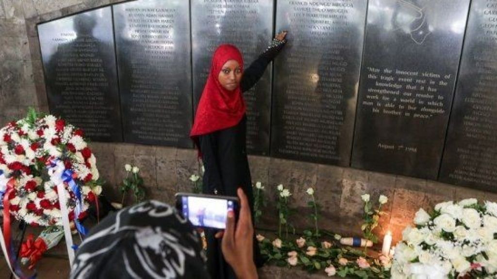  Video: Recuerdan el atentado contra la embajada de Estados Unidos en Nairobi 