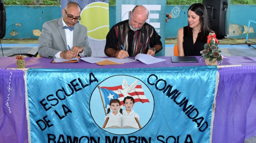  Educación desarrolla proyecto para insertar el tenis en las escuelas públicas 