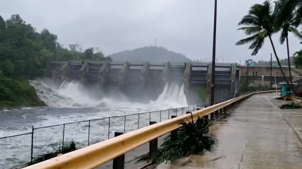 Abren compuertas en embalse de Puerto Rico afectado por sequía al paso Isaias 
