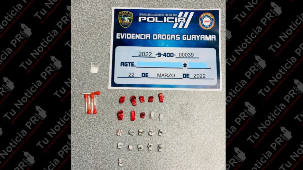  Arrestan por posesi&oacute;n de drogas a un sujeto de 31 a&ntilde;os en barriada de Guayama 