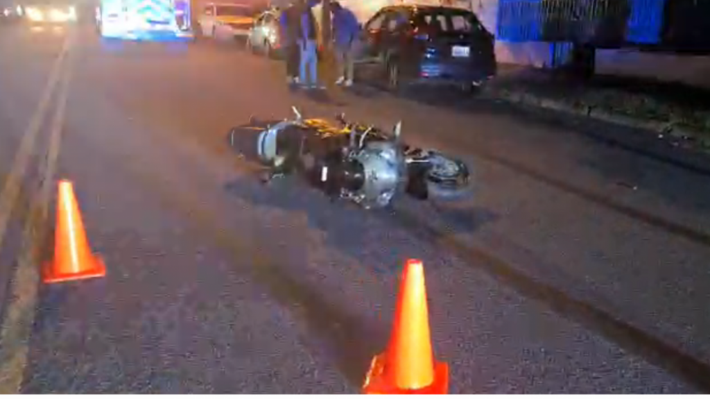  Video: Ahora se reporta accidente grave con motora en San Juan 