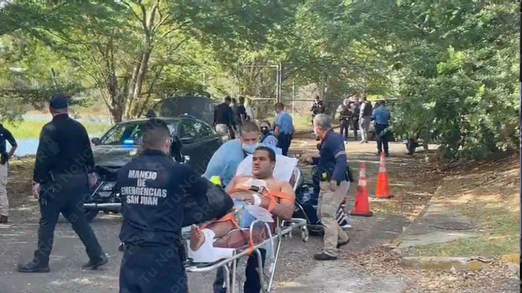  Video: intervenci&oacute;n policiaca esta ma&ntilde;ana termina con un conductor herido de bala 