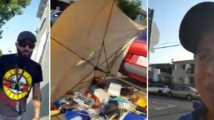 Video: "No soy racista, soy argentino, retrasado mental", le dice