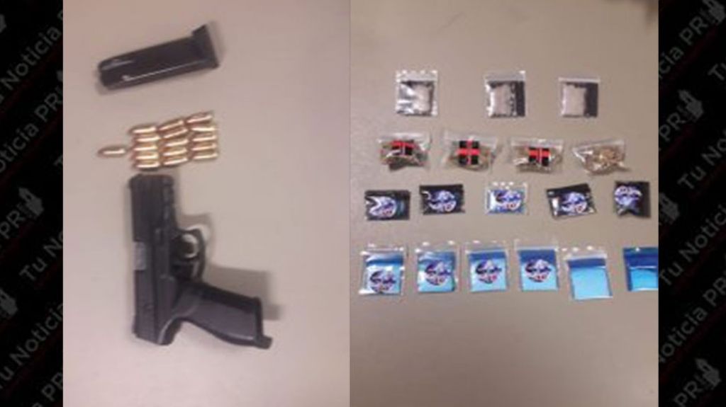  Polic&iacute;a municipal encuentra bolso con arma de fuego, municiones y drogas en Manat&iacute; 