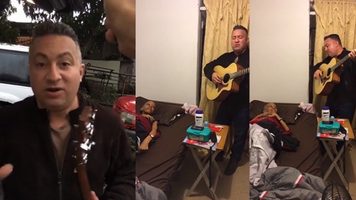 Video: PolicÃ­as municipales de Guaynabo y Cantante Samuel HernÃ¡ndez sorprenden paciente de CÃ¡ncer 