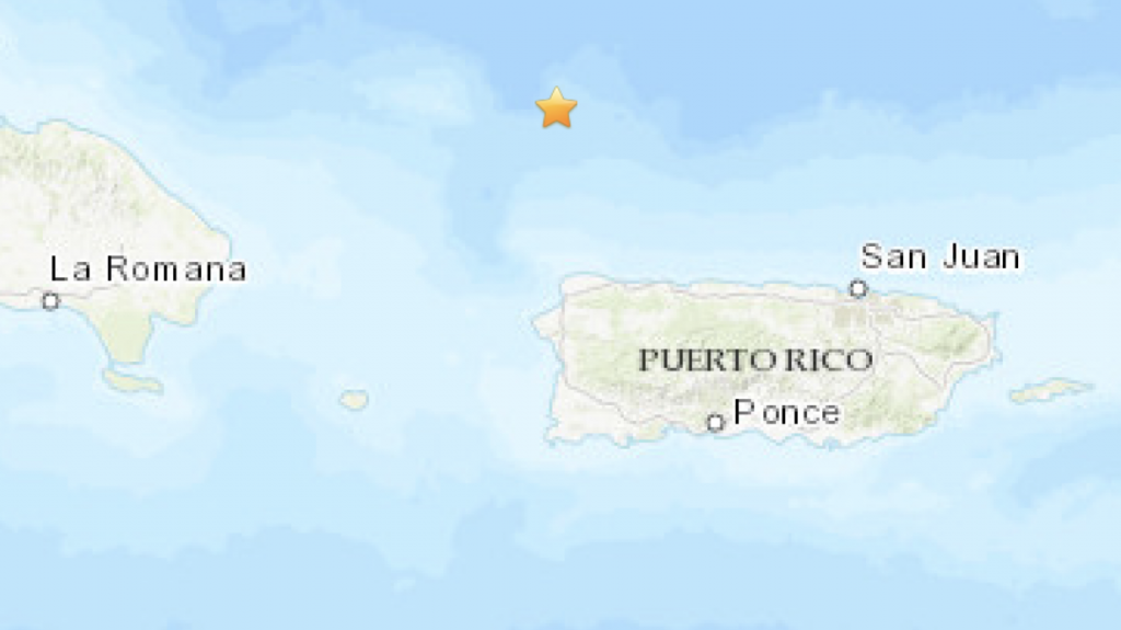  Se reporta temblor al noroeste del pa&iacute;s 
