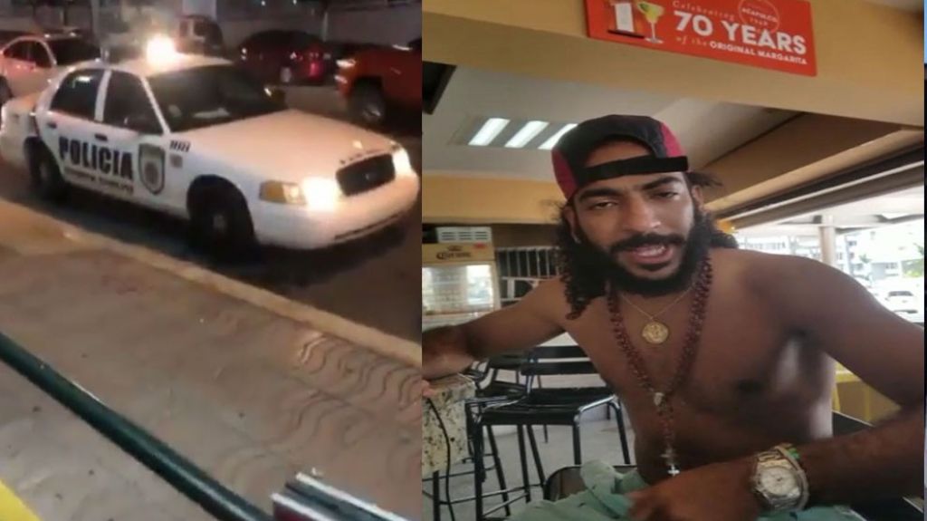  En video momento en que el &ldquo;Payaso&rdquo; que intento provocar polic&iacute;as en Carolina se canta &ldquo;Paciente Mental&rdquo; 