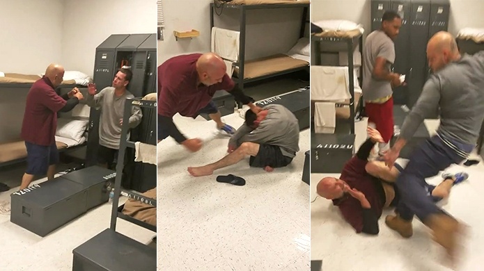 Video: Preso "Ãeta" defiende joven que era golpeado por otro preso en CÃ¡rcel de EEUU