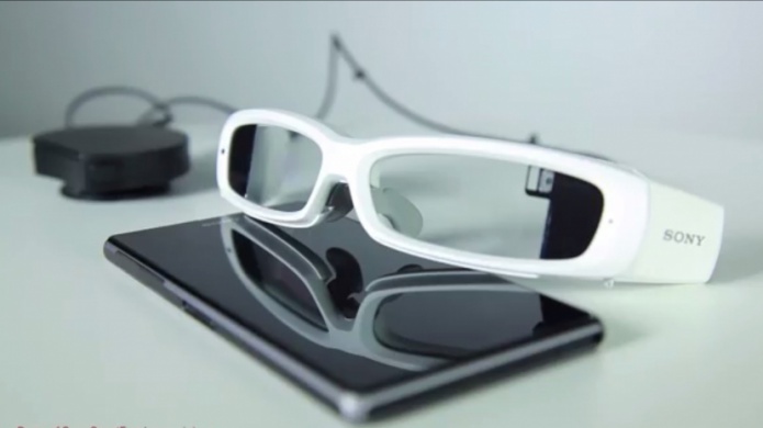 Sony muestra de nuevo sus gafas Smart Eyeglass en el MWC 2014