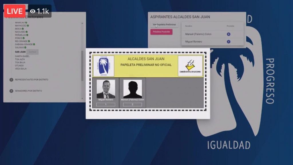  Precandidato a la alcald&iacute;a de San Juan denuncia eliminaci&oacute;n de su foto en la papeleta primarista 