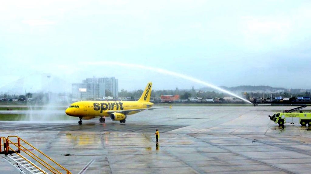 Spirit inaugura nuevas rutas a Tampa y Baltimore 
