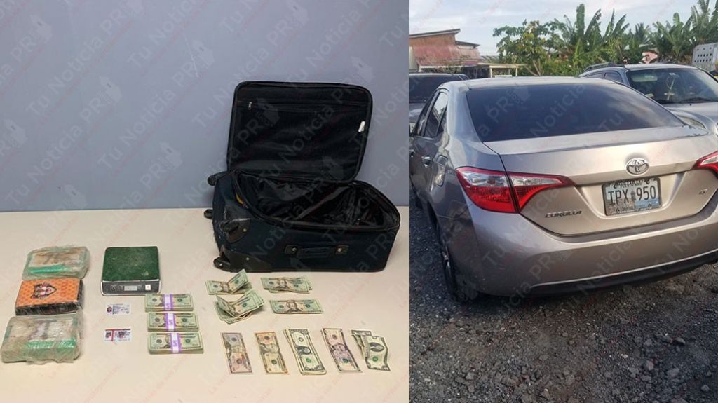  Fotos: Ocupan 3 kilos de droga en uno de los autos ocupado en la gallera clandestina de Cata&ntilde;o 