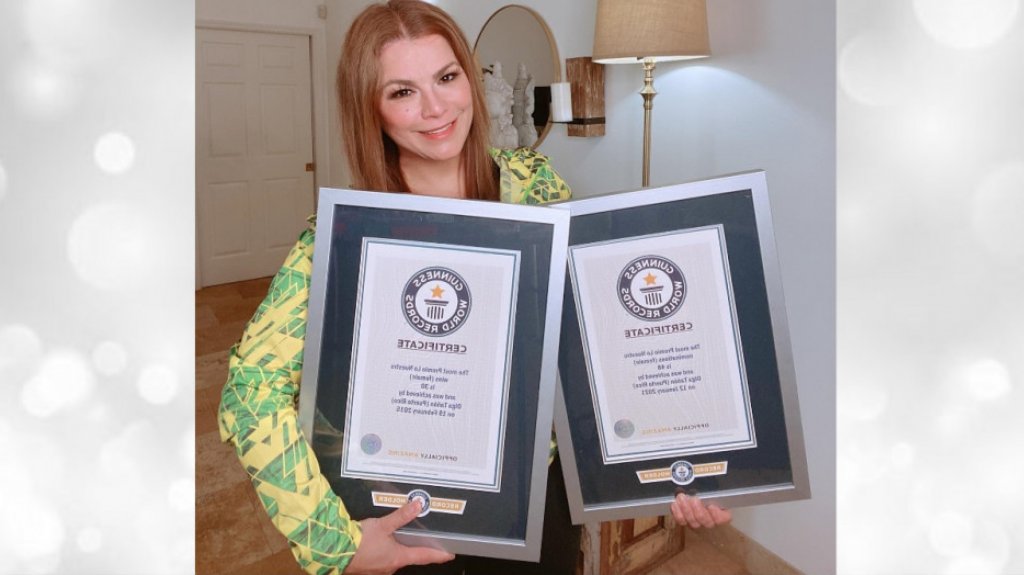  Olga Ta&ntilde;&oacute;n suma dos distinciones del Guinness World Records 