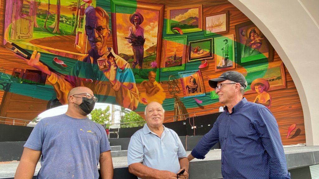  &ldquo;Revive&rdquo; el artista Ram&oacute;n Frade de Le&oacute;n en nueva plaza p&uacute;blica de Cayey 