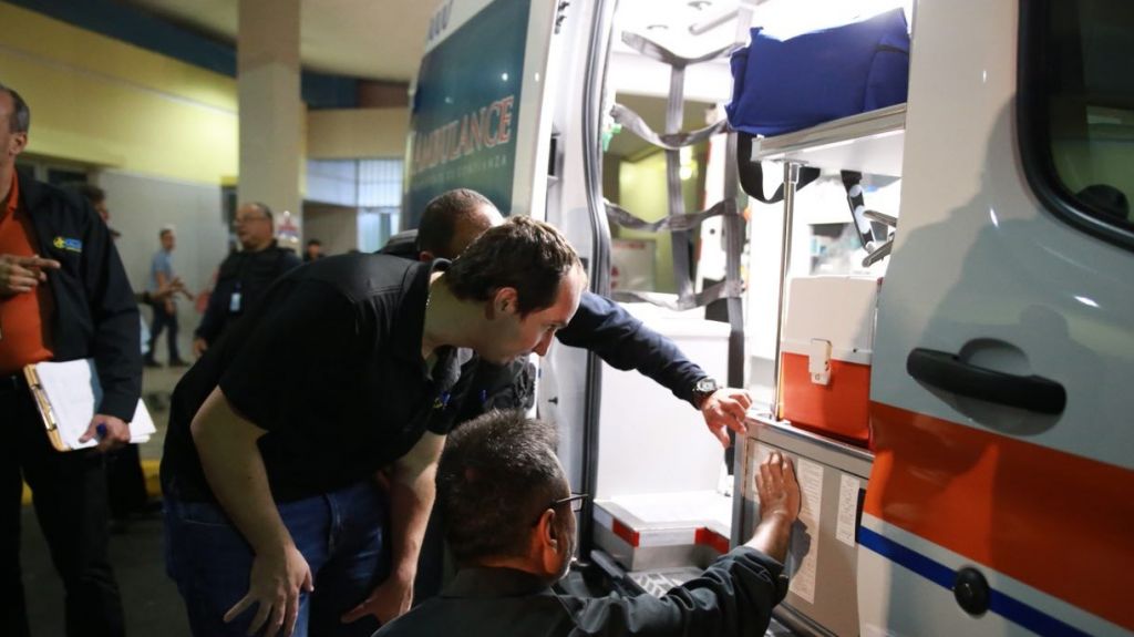  Comisi&oacute;n de Servicio P&uacute;blico realiza operativo de seguridad para transporte de ambulancia 