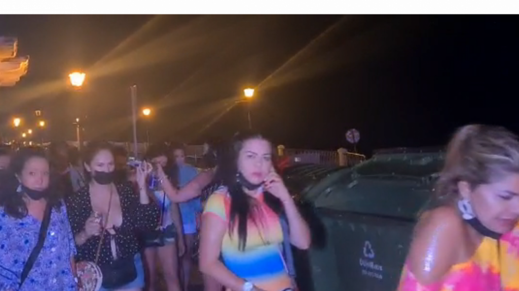  Video: Policía comienza desalojo de la Perla 