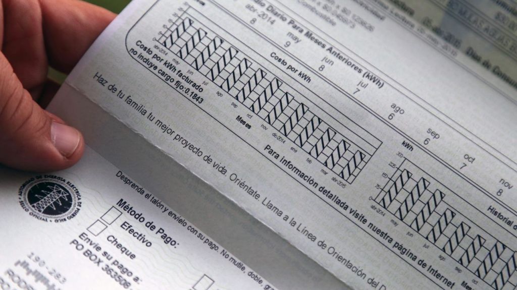  Confusa la f&oacute;rmula de la AEE para facturar luego de los huracanes Irma y Mar&iacute;a, por lo que se investigar&aacute; en la C&aacute;mara 