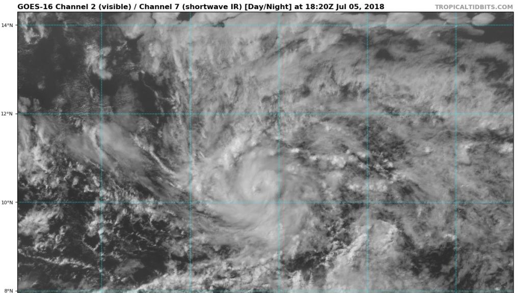  Depresi&oacute;n tropical #2 acaba de ser clasificada como tormenta tropical 