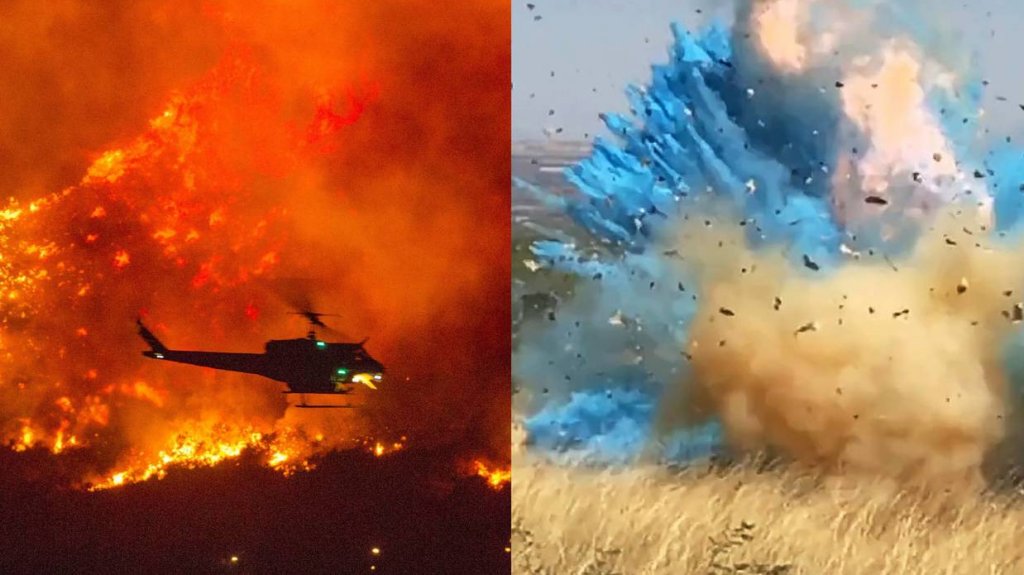  Muere bombero que combat&iacute;a un fuego causado en fiesta de revelaci&oacute;n de g&eacute;nero 