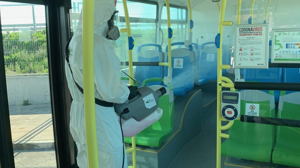  En riesgo de contagio con Covid-19 los pasajeros y conductores de la AMA si no se desinfecta con regularidad 