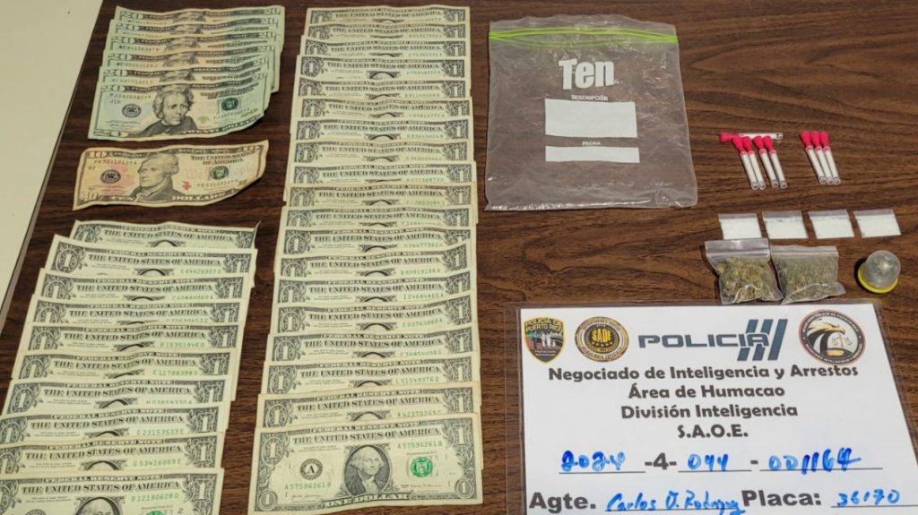  Ocupan drogas y arrestan a uno por ley 54 en Humacao 