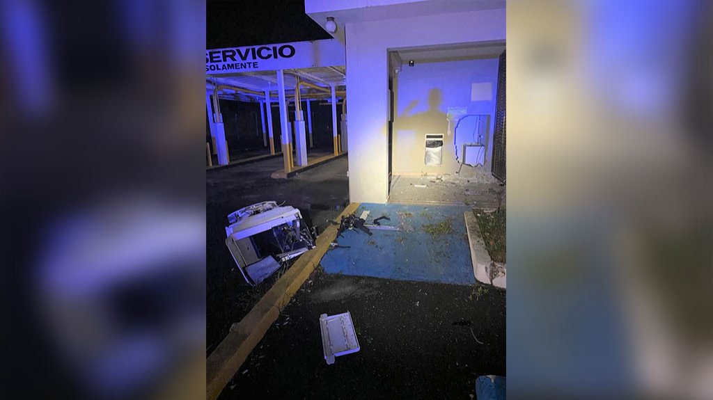  Ocasionan da&ntilde;os a cajero autom&aacute;tico ATM en cooperativa de Manat&iacute; 