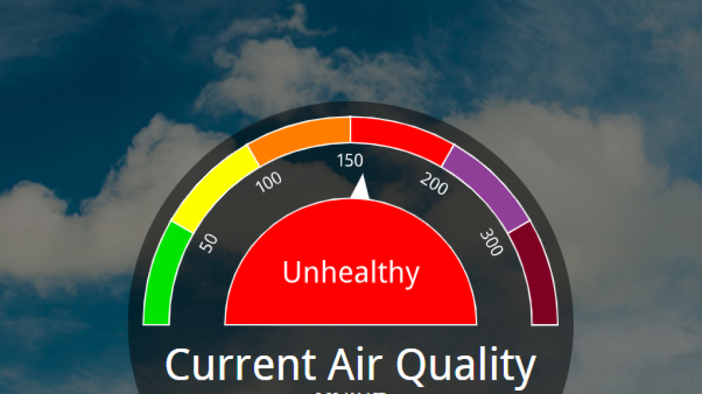  Alertan sobre calidad insalubre del aire este s&aacute;bado 