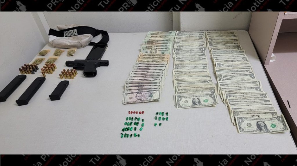  Detienen a tres hombres, dos de ellos de 18 a&ntilde;os, con drogas, un arma y dinero en efectivo en Pe&ntilde;uelas 