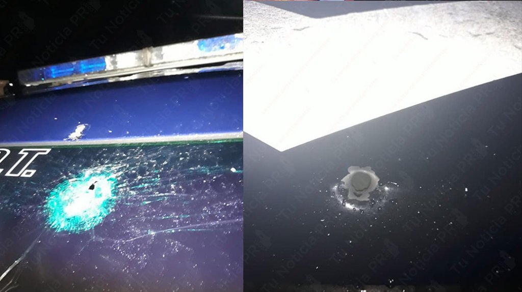  Fotos: Tirotean a polic&iacute;as estatales anoche en R&iacute;o Grande 