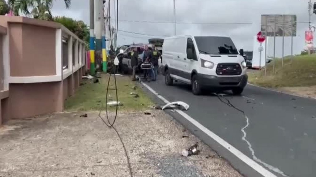  Video: Identifican a conductor que muri&oacute; luego que su auto se prendiera en fuego en Hatillo 