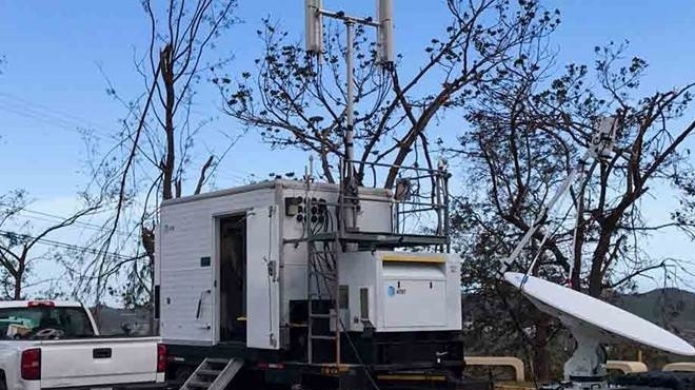 ATT estÃ¡ desplegando antenas satelitales temporeras en Puerto Rico