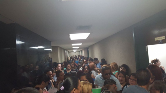 Desorganización total para entrevistas, asistentes de Educación Especial en Ponce