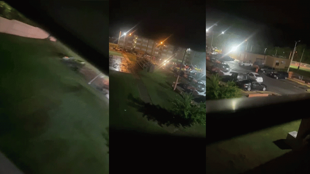  En video violento tiroteo esta madrugada en residencial de Manat&iacute; 