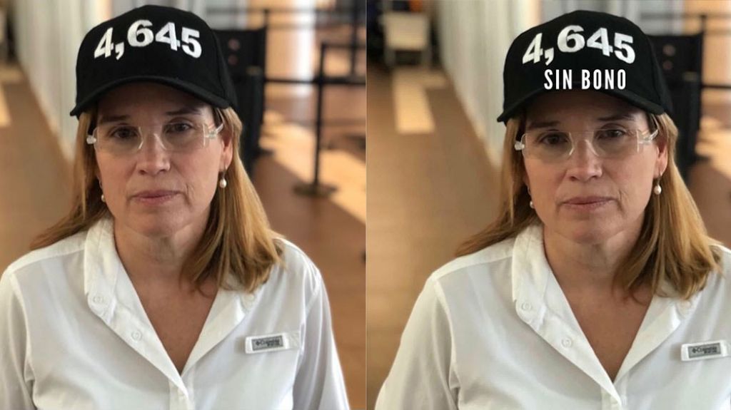  Empleados de San Juan sugieren a Yul&iacute;n usar gorra con la cifra de lo que les debe 