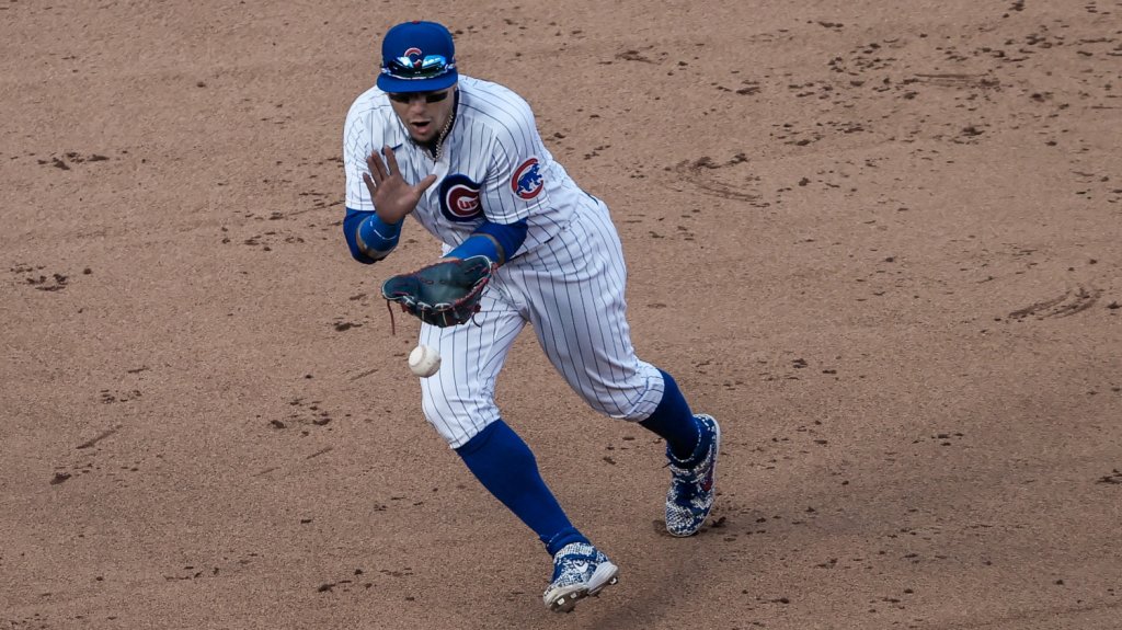  6-5. El boricua Javier B&aacute;ez, como emergente, decide la victoria de los Cachorros 