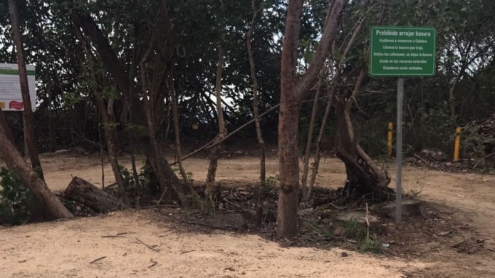 Denuncian limitaciÃ³n de acceso en Playa Flamenco