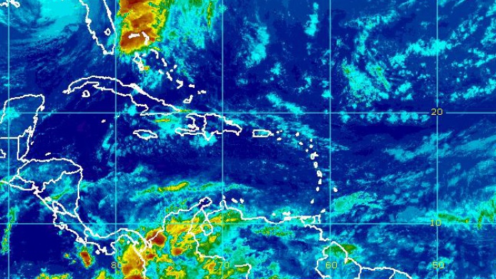 Lluvias dispersas y oleaje picado