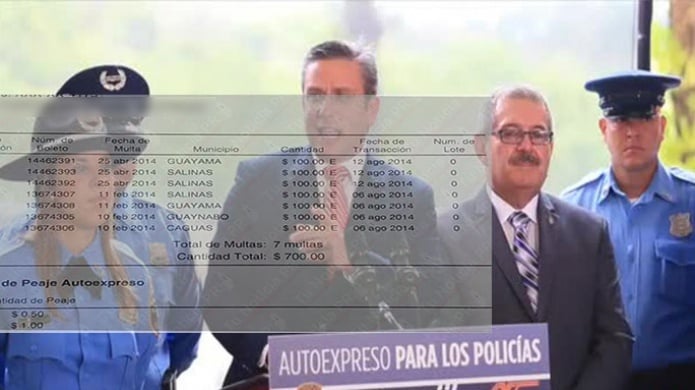 "El Gobe coge de bobos a los policias con el Auto expreso" 