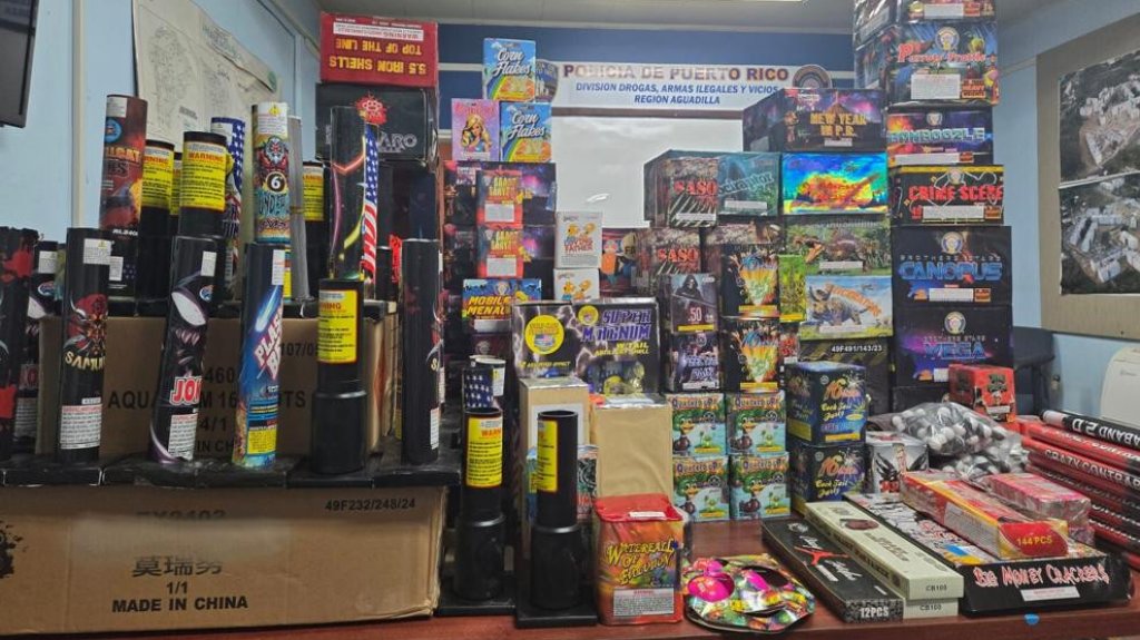  Incautan pirotecnia ilegal valorada en hasta $10,000 en San Sebasti&aacute;n 