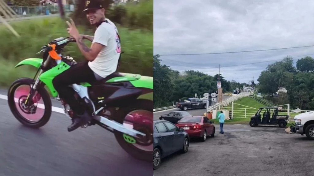  Herido de gravedad joven de 21 a&ntilde;os que corr&iacute;a motora sin casco en Moca 