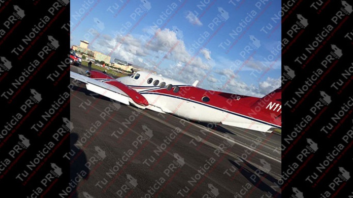 Se estrella avioneta en aeropuerto de isla grande en San Juan
